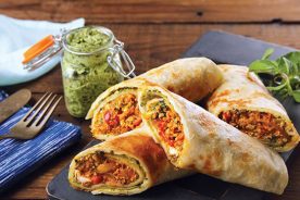 کتی رول (Kathi rolls)