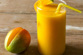 میلک شیک انبه mango milk shake